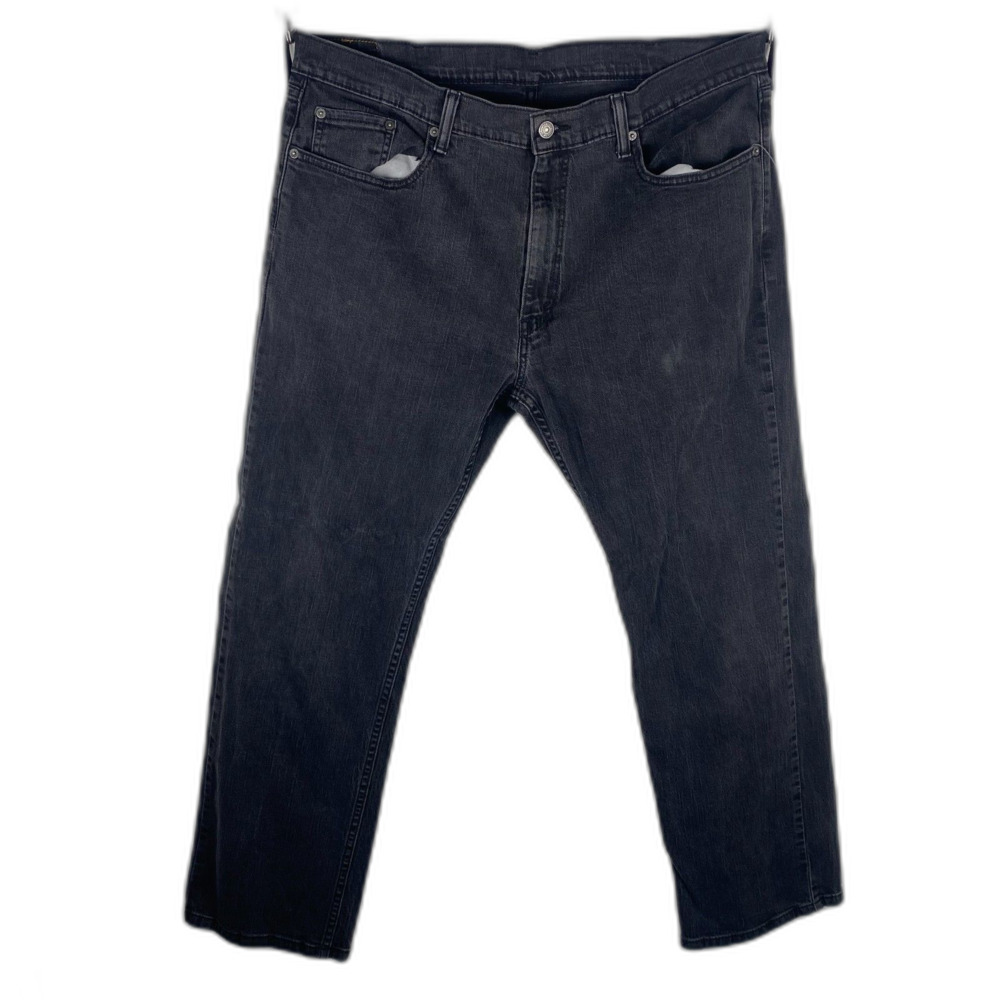 Levi's 559 Straight Relaxed Fit Jeans Men's 40x32 Dark Grey Vintage Jeans